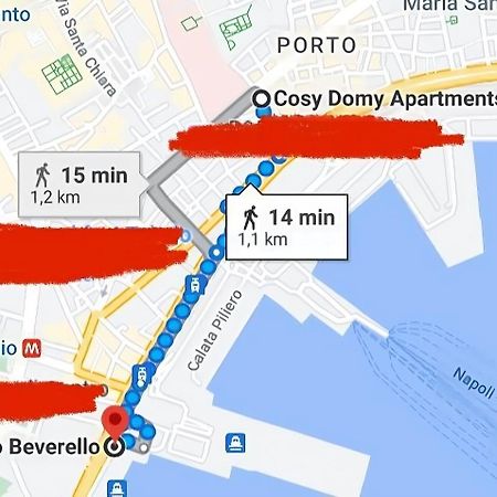Cosy Domy Apartments Napoli Dış mekan fotoğraf